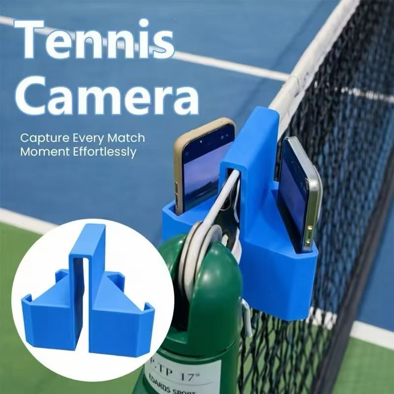 Outdoor Sports Net - 2pcs Tennis Net Camera Mount Phone