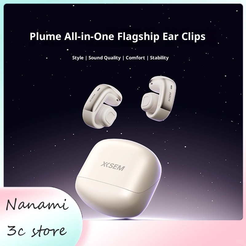 Outdoor Sport Games - XISEM Plume Open Ear Clip Headphones,