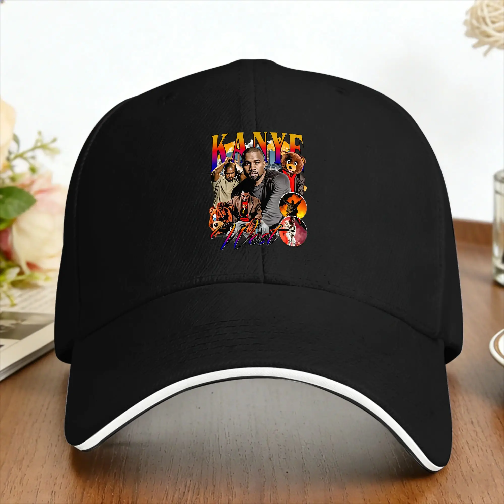 Outdoor Sport Hat Classic - Casual Baseball Cap Kanye West Singer