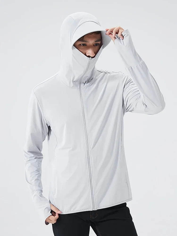 Outdoor Sport Windbreaker - Summer Hooded Jacket UPF 50+UV Sun