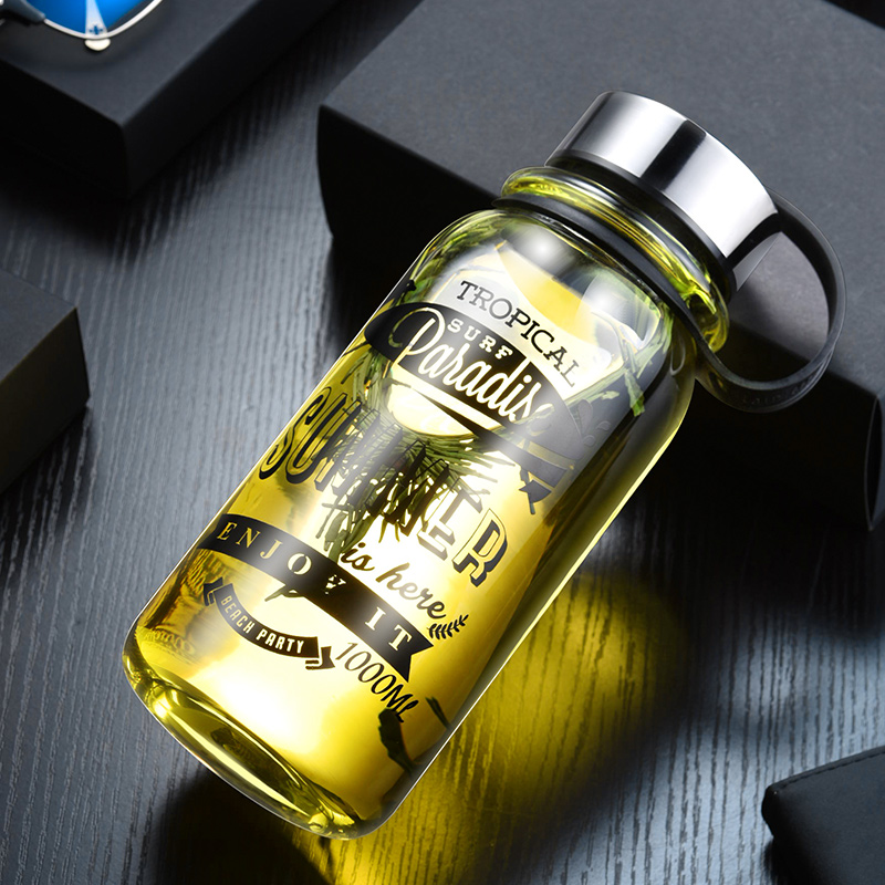 GIANXI Large Capacity Glass Wa - Outdoor Sport Glass Water Bottle 评论和价格