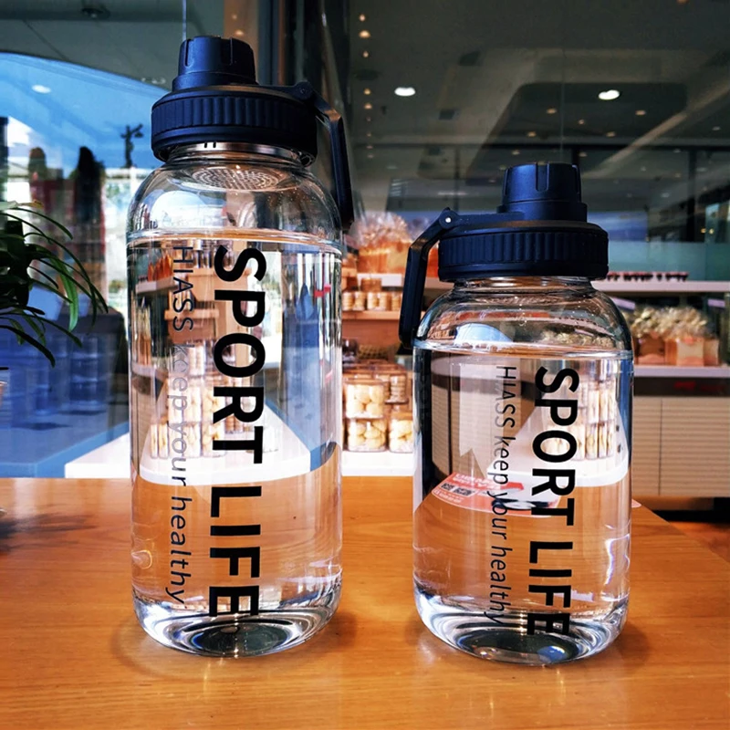 700/1000ml Portable Sport Glas - Outdoor Sport Glass Water Bottle 评论和价格