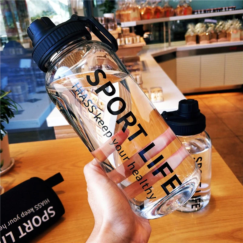 700/1000ml Portable Sport Glas - Outdoor Sport Glass Water Bottle 评论和价格