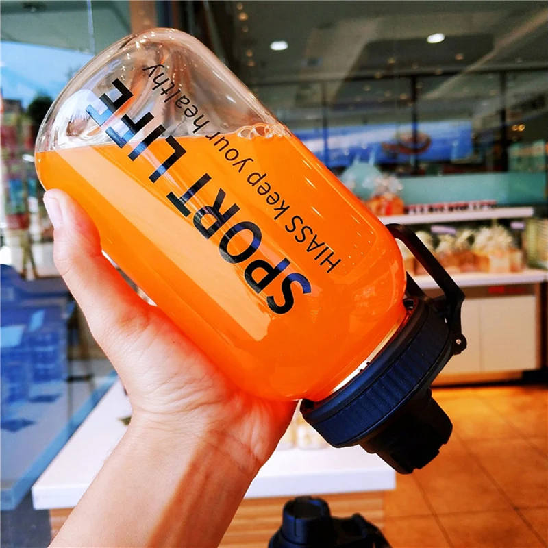 700/1000ml Portable Sport Glas - Outdoor Sport Glass Water Bottle 评论和价格