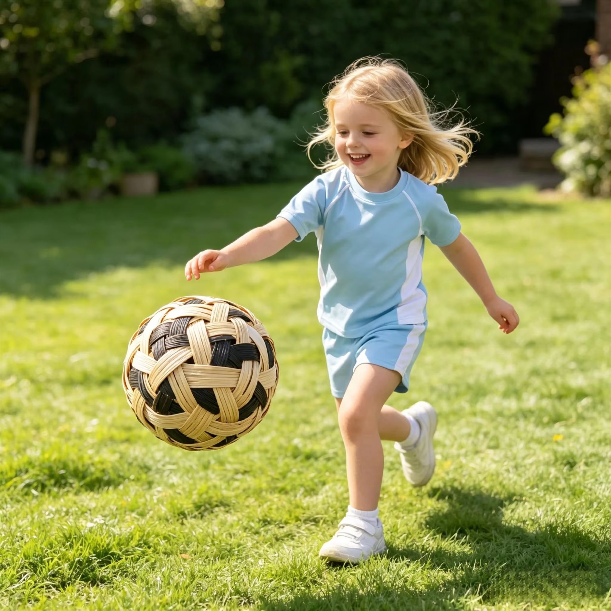 Kids Sepak Takraw Rattan Ball  - Outdoor Sport Games 评论和价格