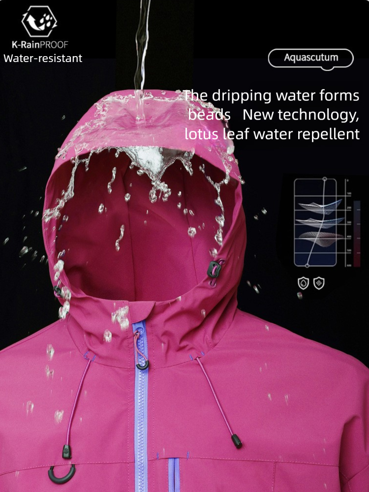 Waterproof Hiking Jackets Man  - Outdoor Sport Windbreaker 评论和价格