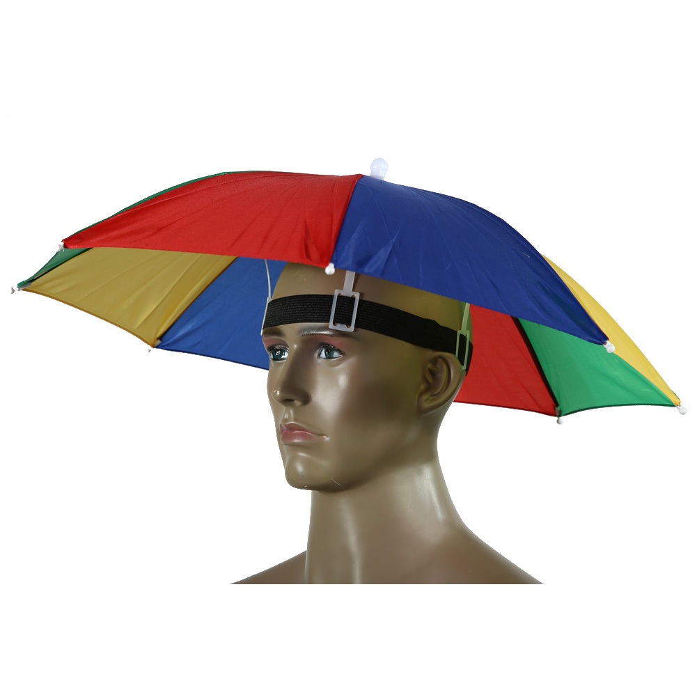 Umbrella Hat Sunscreen Fishing - Outdoor Sports Umbrella 评论和价格