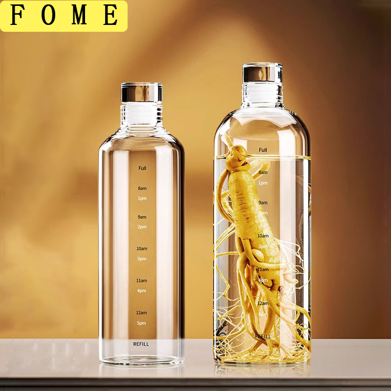 FOME Glass Sport Water Bottle  - Outdoor Sport Glass Water Bottle 评论和价格