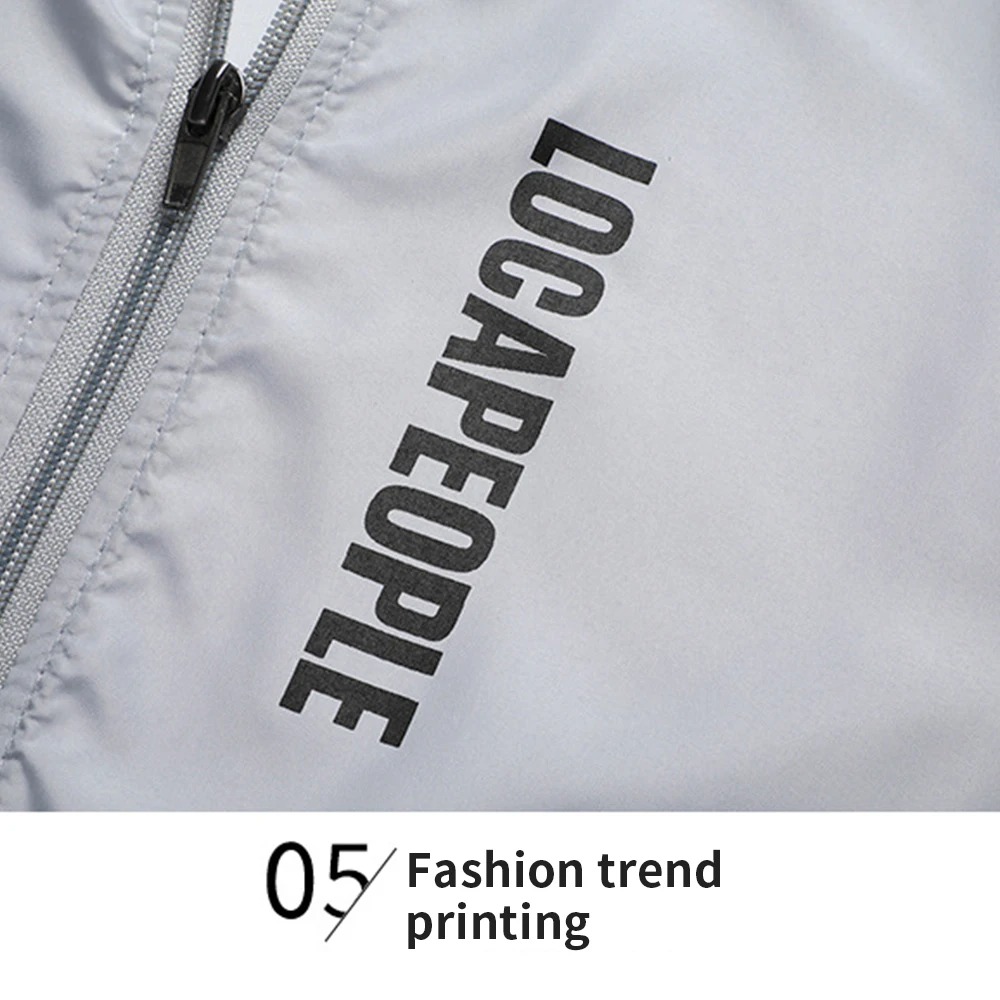 Men's Hooded Sun Protection Ja - Outdoor Sport Windbreaker 评论和价格