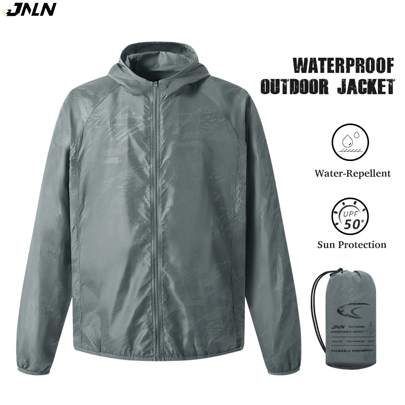 JNLN Men's Women's Waterproof  - Outdoor Sport Windbreaker 评论和价格