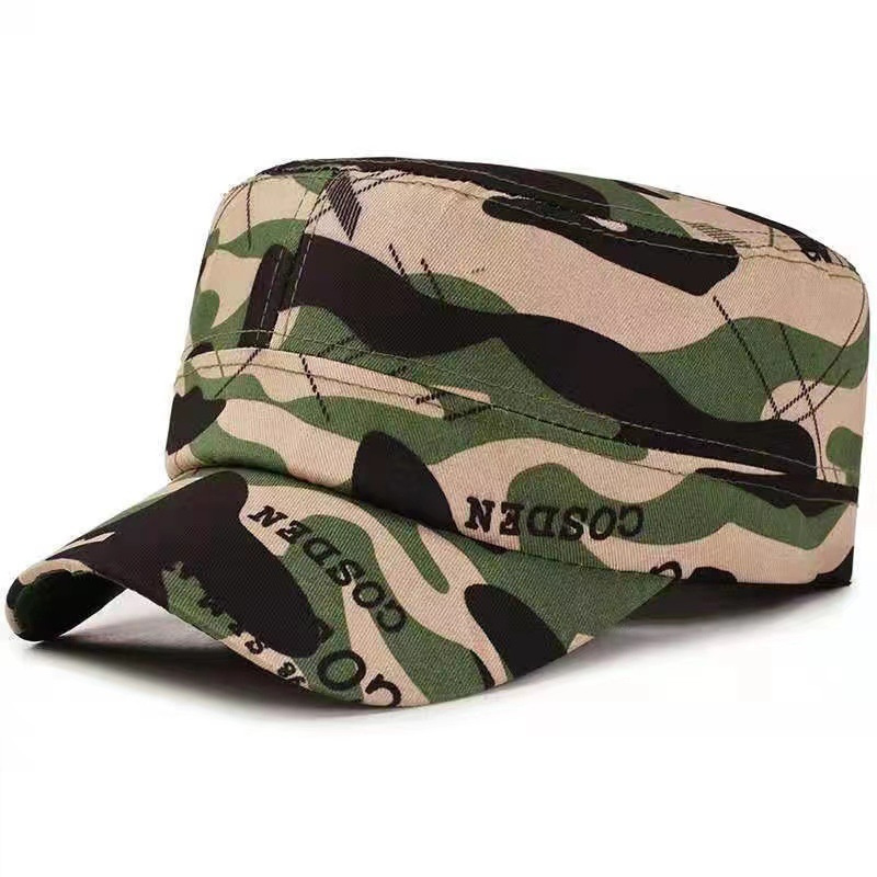 New【Flat Cap Fashion Camo Base - Outdoor Sport Hat Classic 评论和价格
