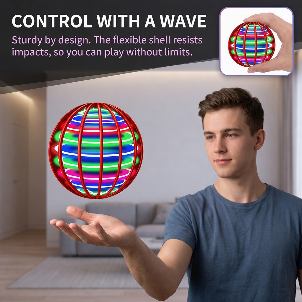 Glowing Smart Sensor Floating  - Outdoor Sport Games 评论和价格