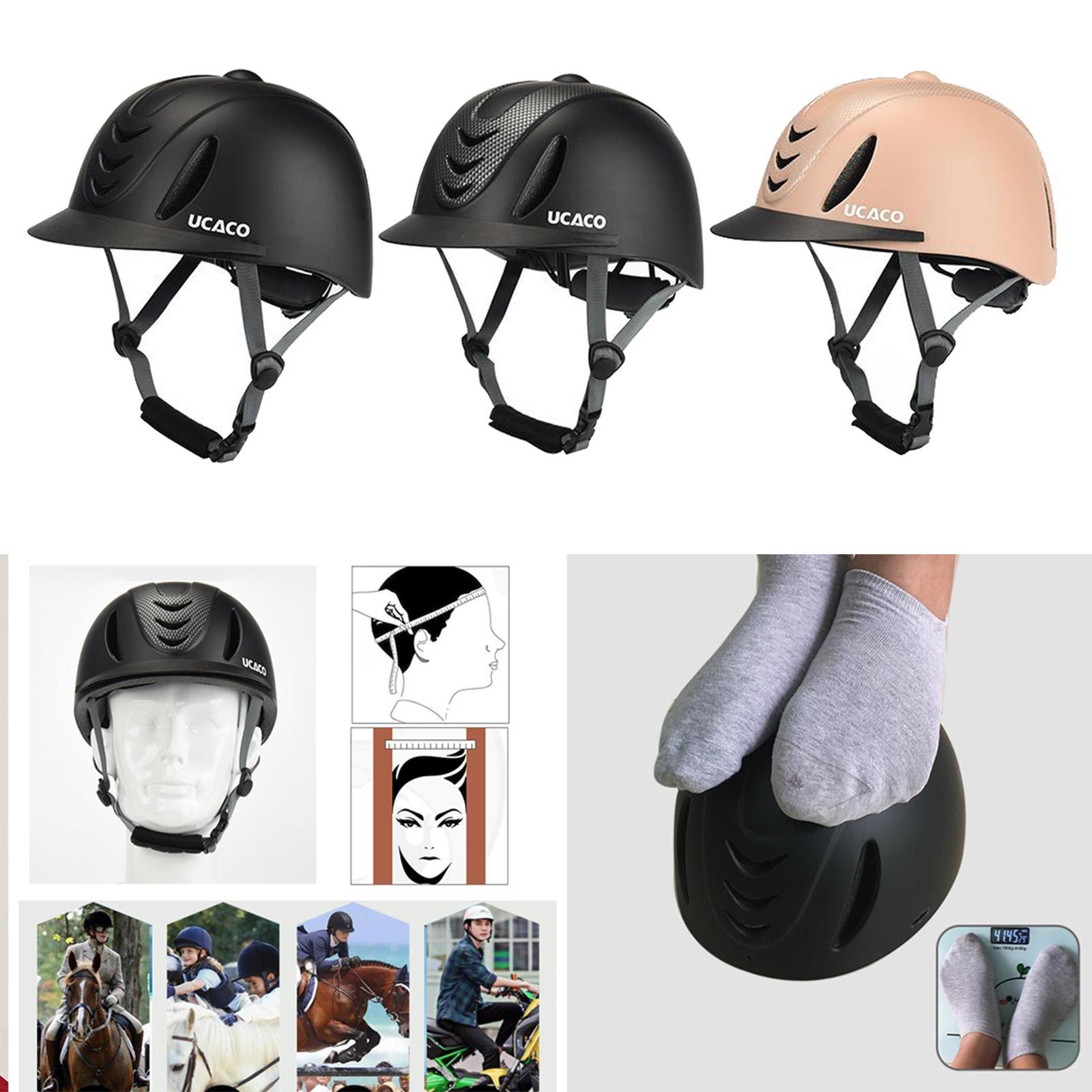 Horse Riding Head Cap Sport Eq - Equestrian Helmet 评论和价格