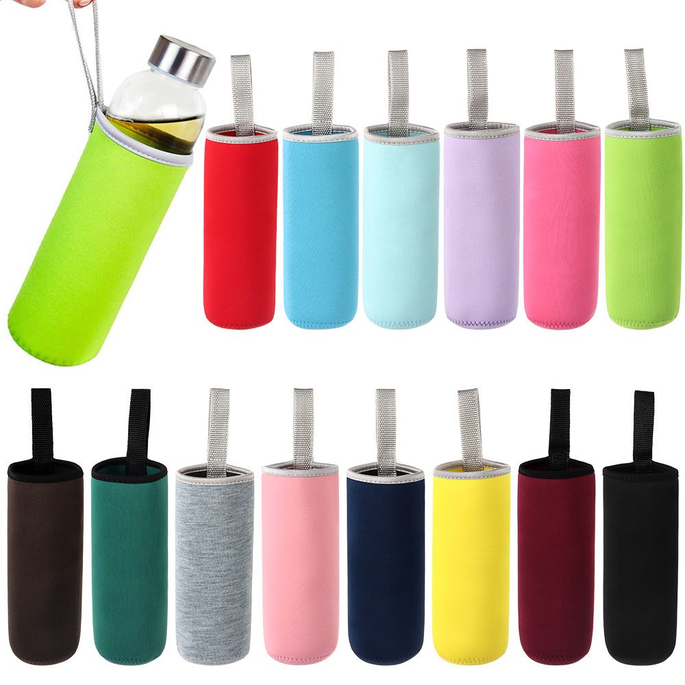 Multicolor Neoprene Water Bott - Outdoor Sport Glass Water Bottle 评论和价格