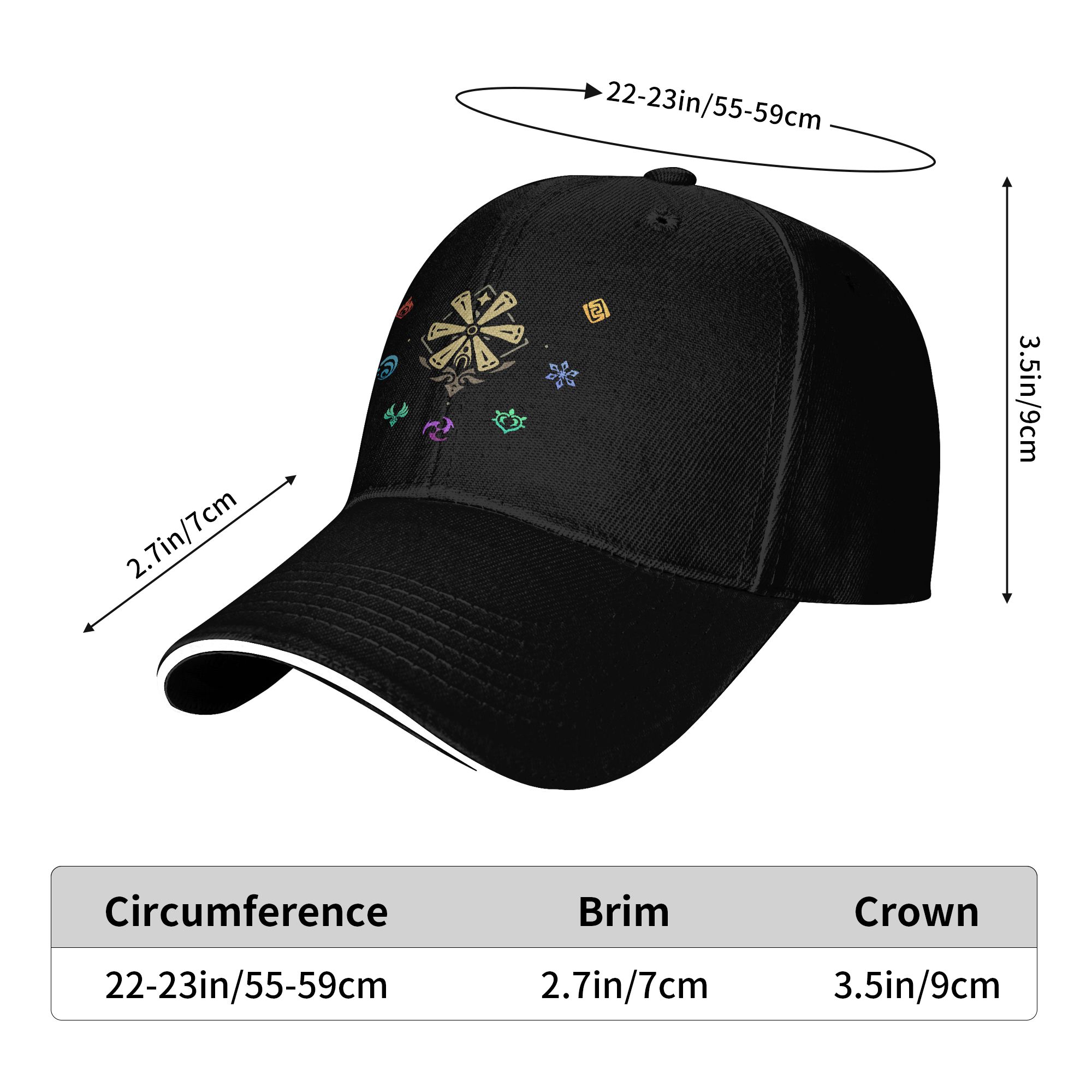 Genshin Impact Elements Impact - Outdoor Sport Hat Classic 评论和价格