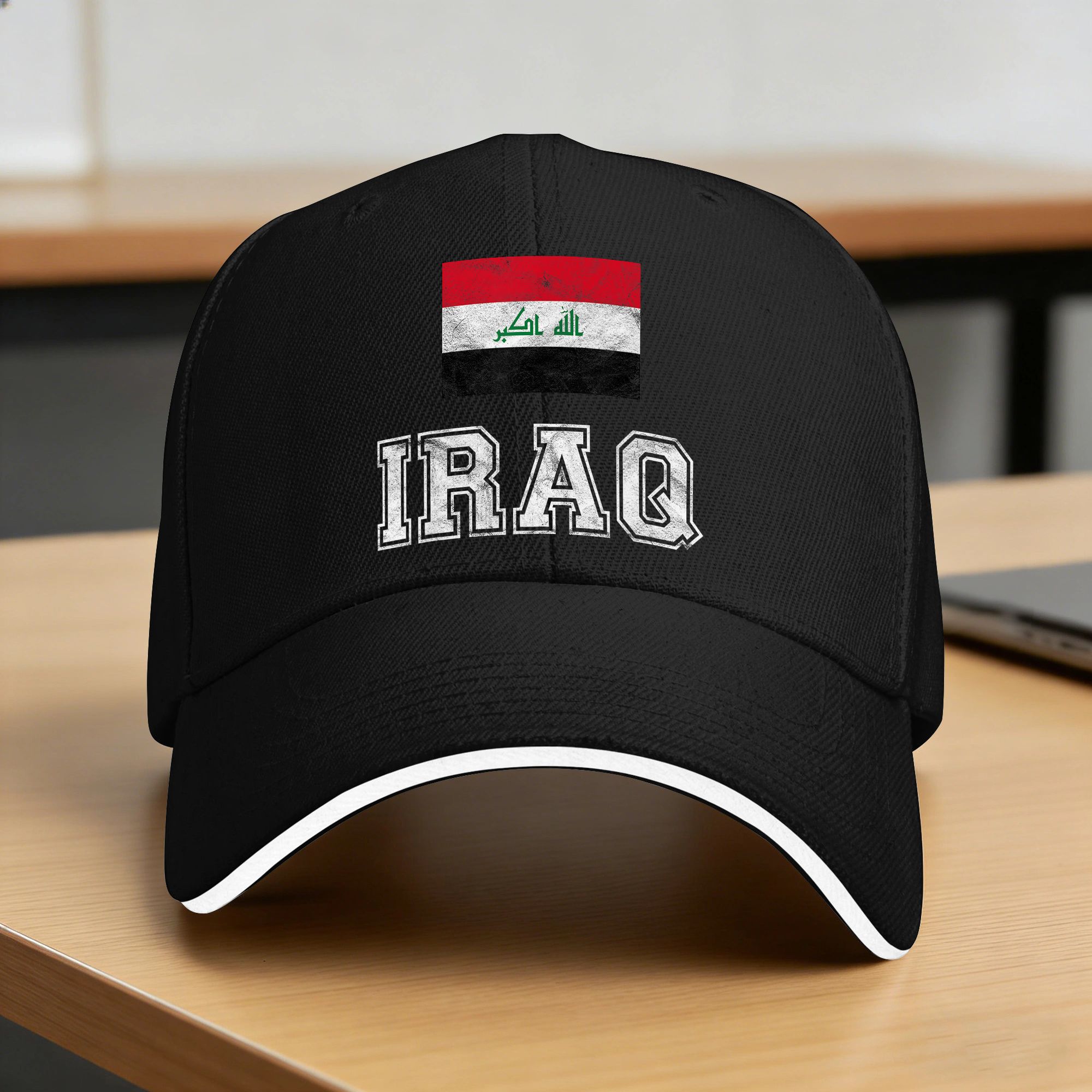 Iraq Flag Baseball Cap  Classi - Outdoor Sport Hat Classic 评论和价格