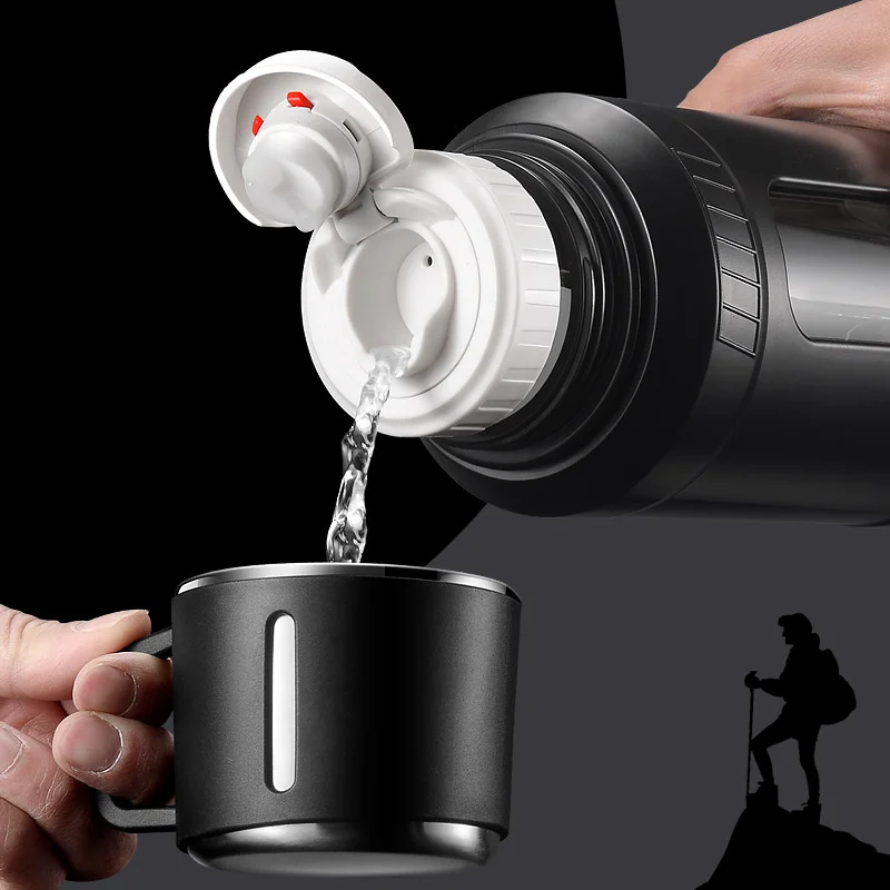 Large Capacity 2L Glass Water  - Outdoor Sport Glass Water Bottle 评论和价格