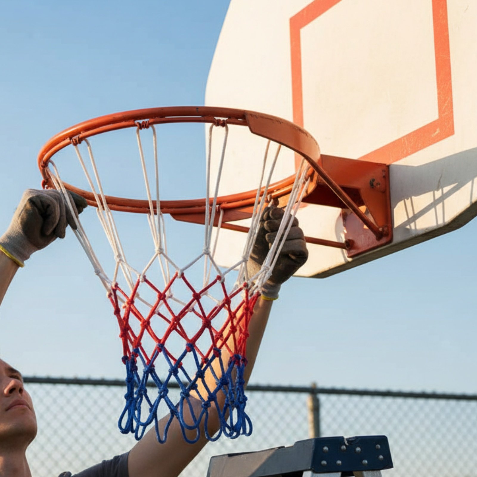 Hoop Net Weather-Resistant Hoo - Outdoor Sports Net 评论和价格