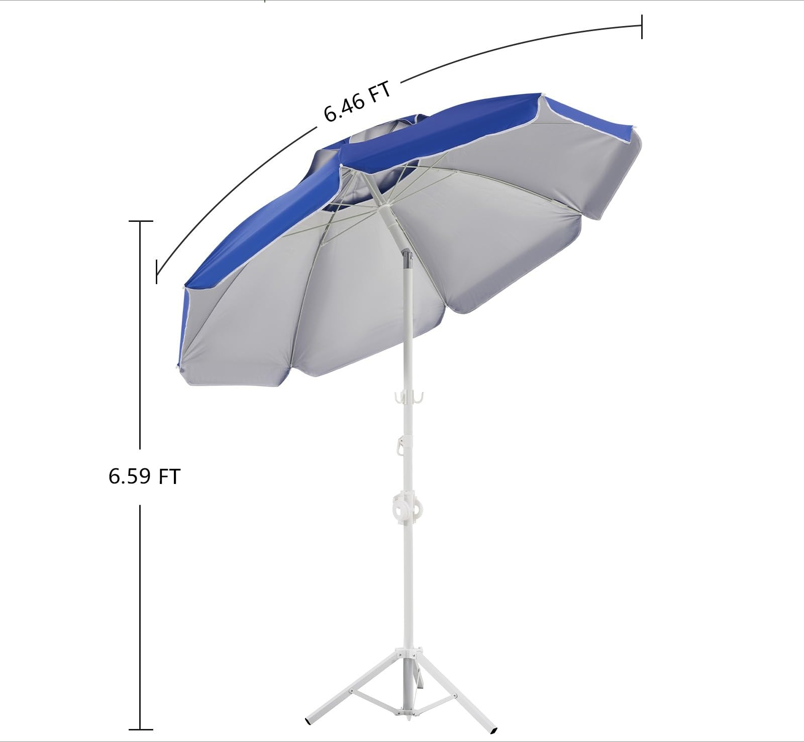 6.5ft Portable Umbrella With S - Outdoor Sports Umbrella 评论和价格